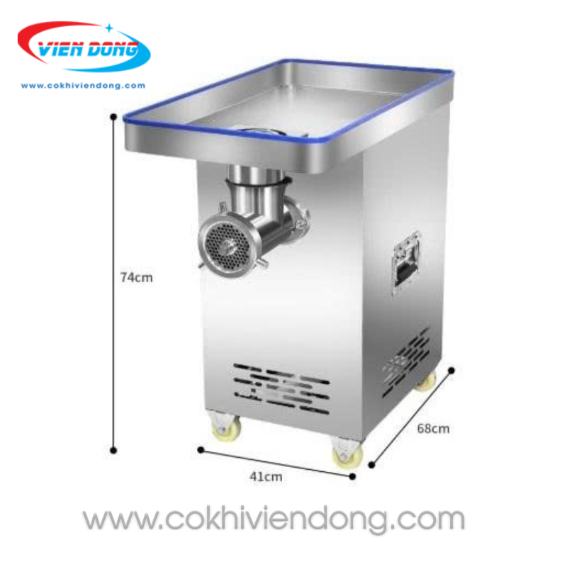 máy xay thịt cối inox