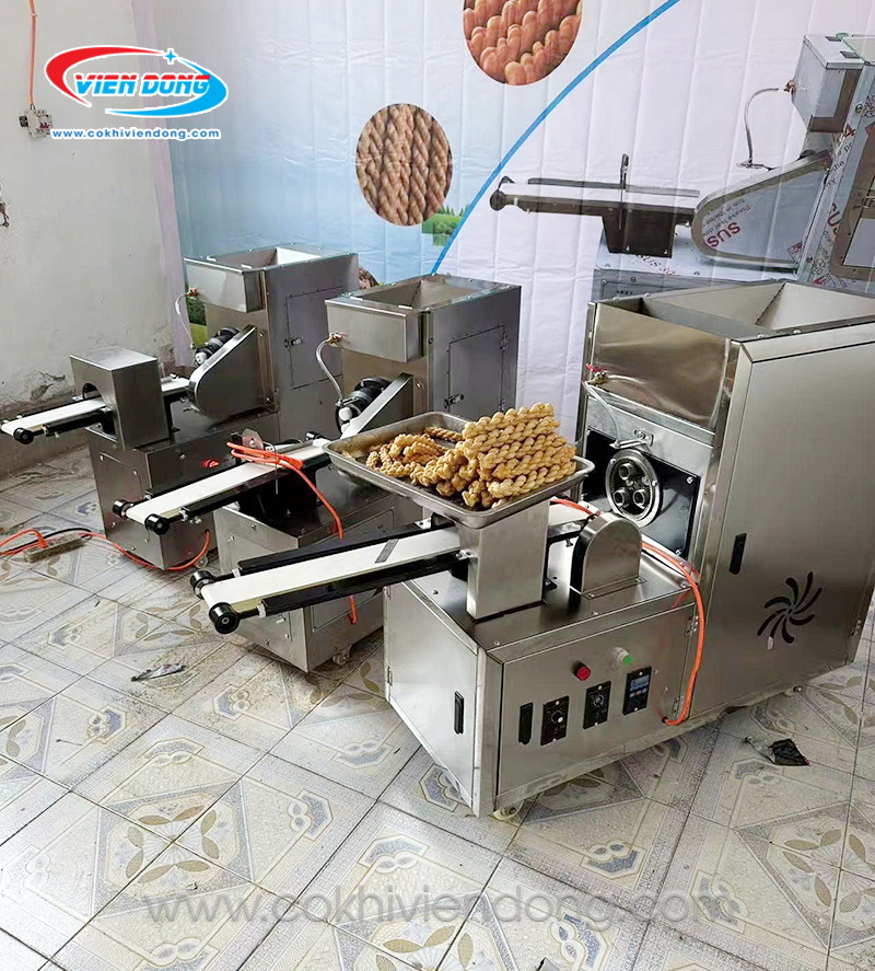 máy làm quẩy xoắn