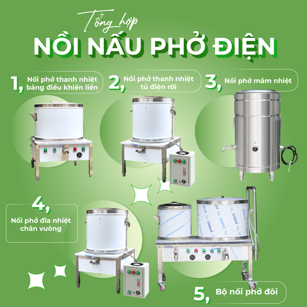 giá nồi nấu phở điện