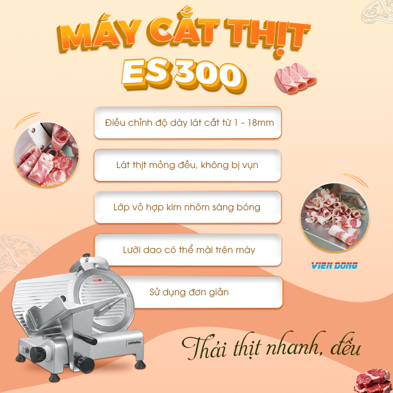 Máy thái thịt ES300