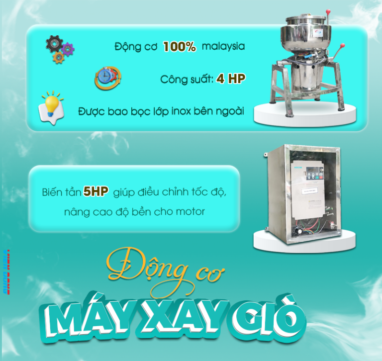 máy xay giò chả 10kg