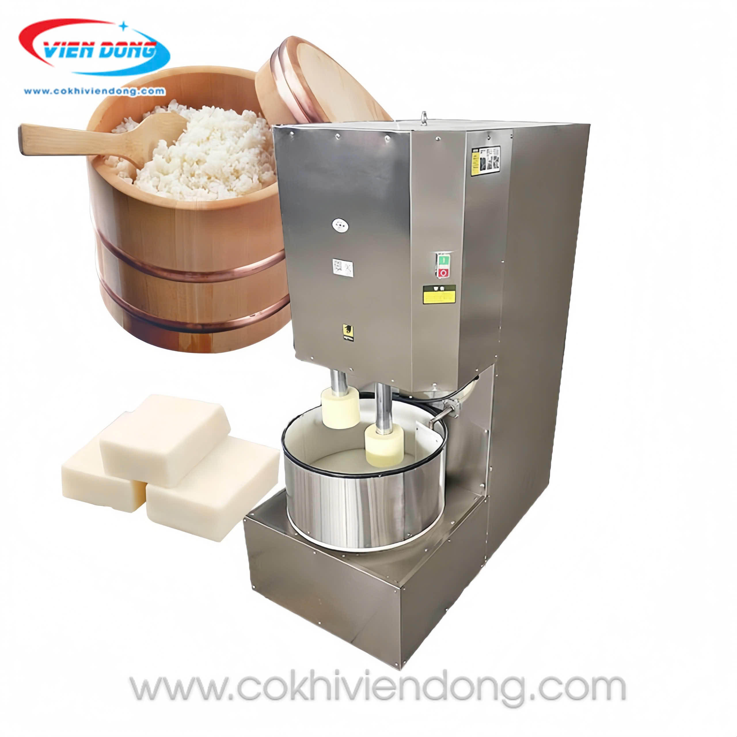 máy giã gạo làm bánh dày máy giã gạo làm bánh dày