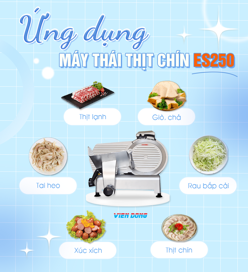 máy cắt thịt es 250